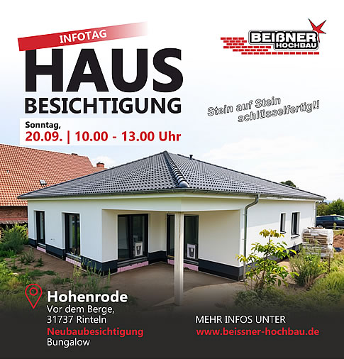 Massivhaus Hausbau Hannover - Ihr Bauträger für schlüsselfertiges Bauen im Raum Hannover ist die Beißner Hochbau GmbH